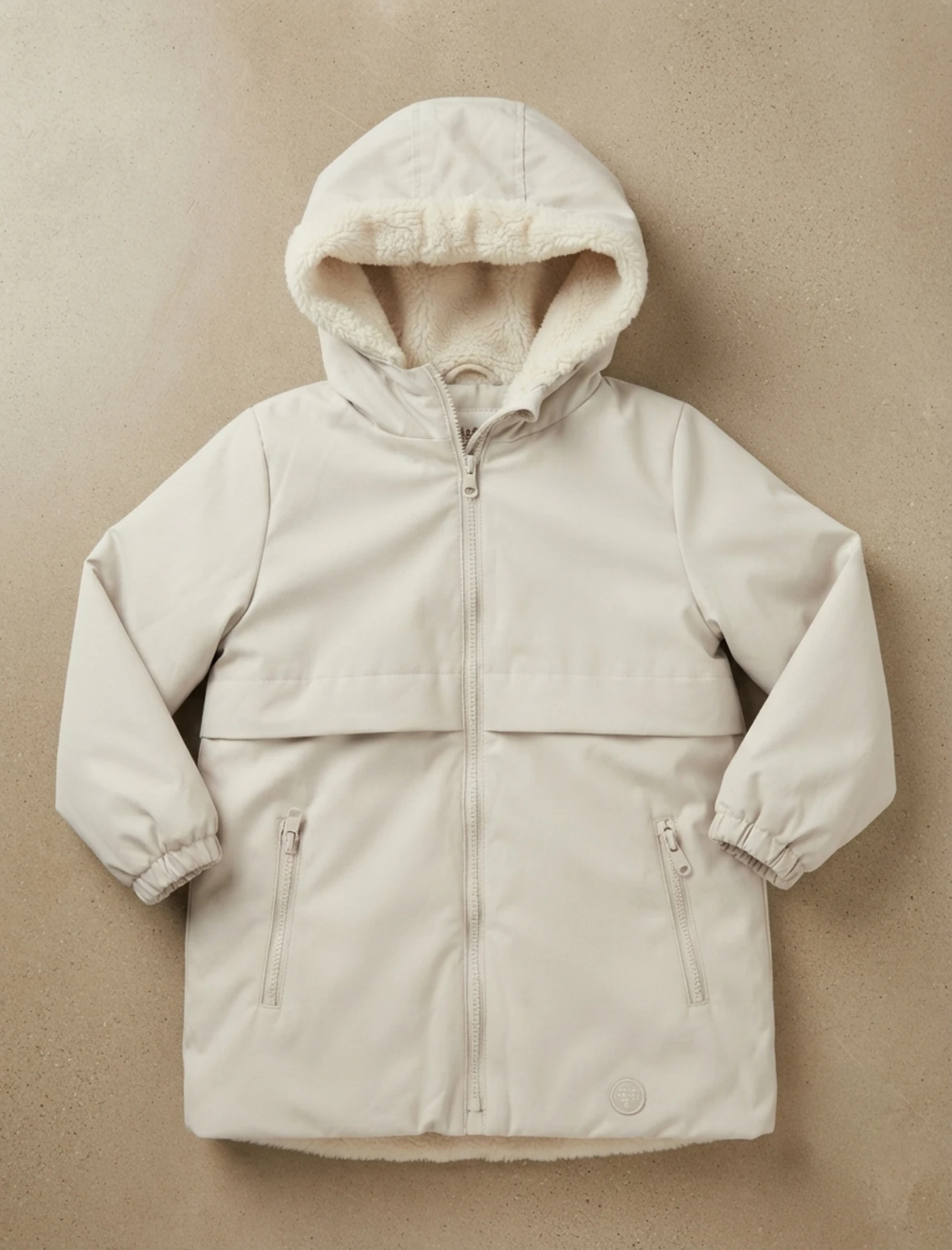 Abrigo acolchado con borreguito Lefties - Talla 5-6 años (110 cm)